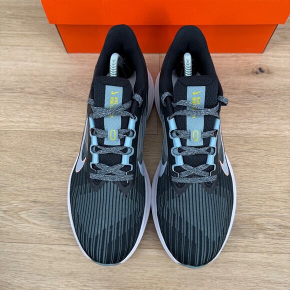 Nike Womens Winflo 9 Road Running Shoes Size 11 Black Peach Pink Active Athletic - Picture 4 of 16